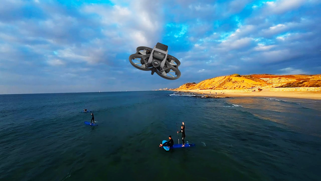 Mediterranean Sea Sunset in Tel Aviv | 4K FPV drone video (long edit)