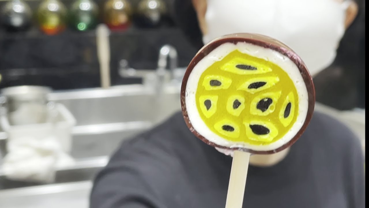Как приготовить удивительную конфету из маракуйи от Papabble