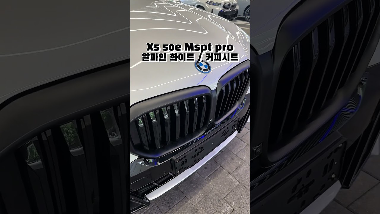 X5 50e Mspt pro 출고 🍀 Pro는 뭐가 다를까?  #bmw #bmw정한일 #코오롱모터스 #코오롱모터스삼성전시장 #x5