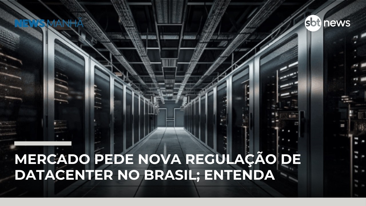 Mercado vive expectativa para novas leis de datacenter, diz presidente da associação | #NewsManhã