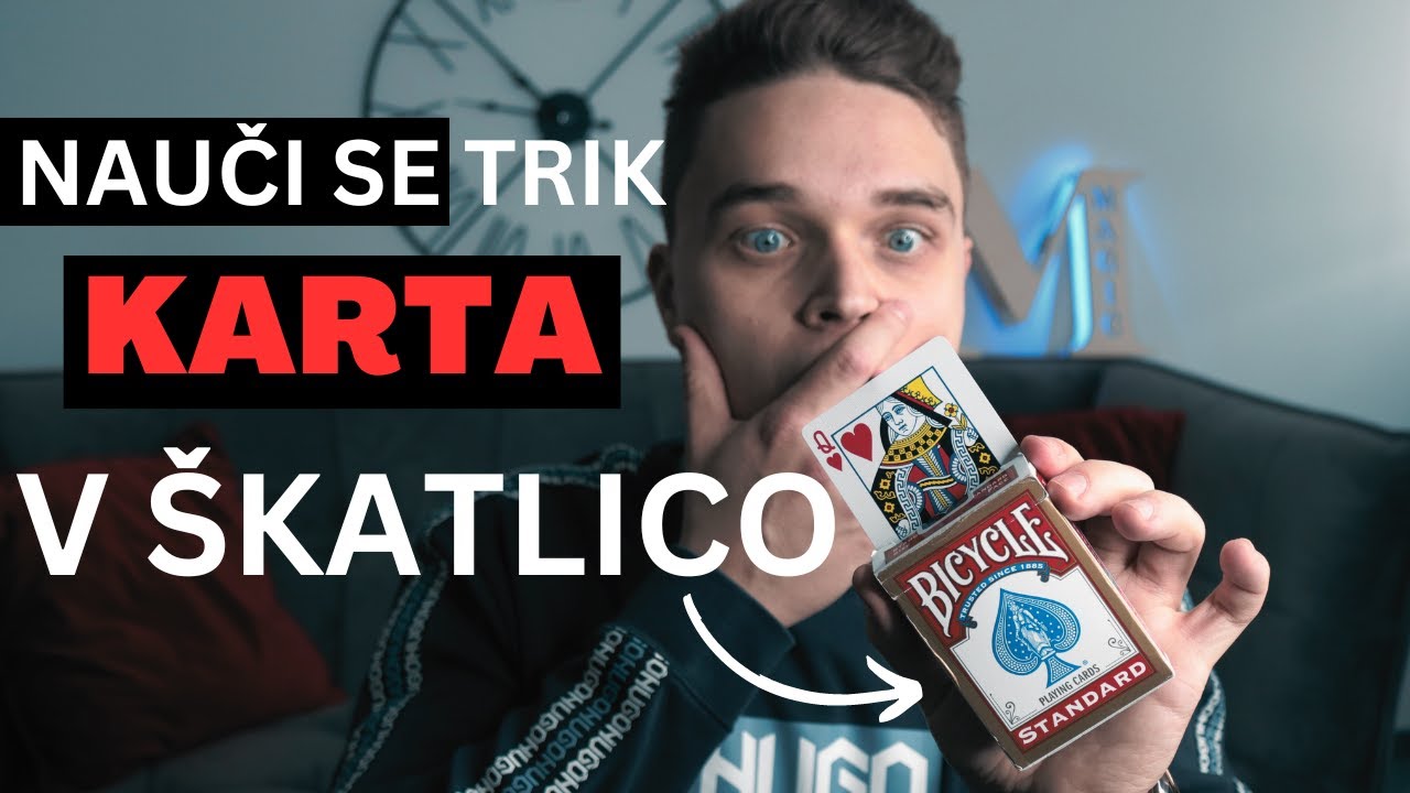 KARTA v škatlico - NAUČI SE TRIK