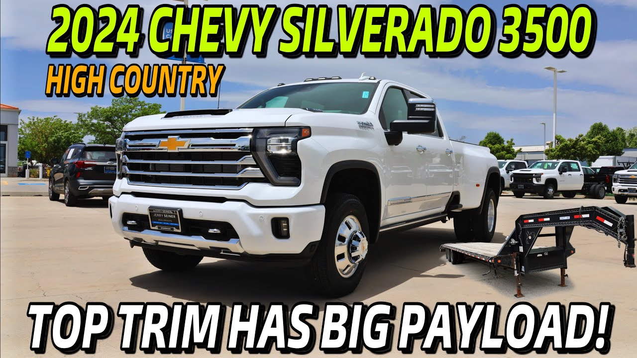 2024 Chevy Silverado 3500 High Country: Surprisingly Big Payload And Far Cheaper Than RAM/Ford!
