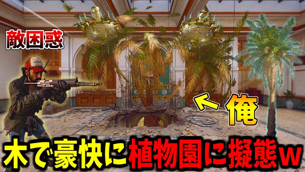 【Prop hunt】木を盛大に設置して芸術作品を作ってしまったww植物園かくれんぼ