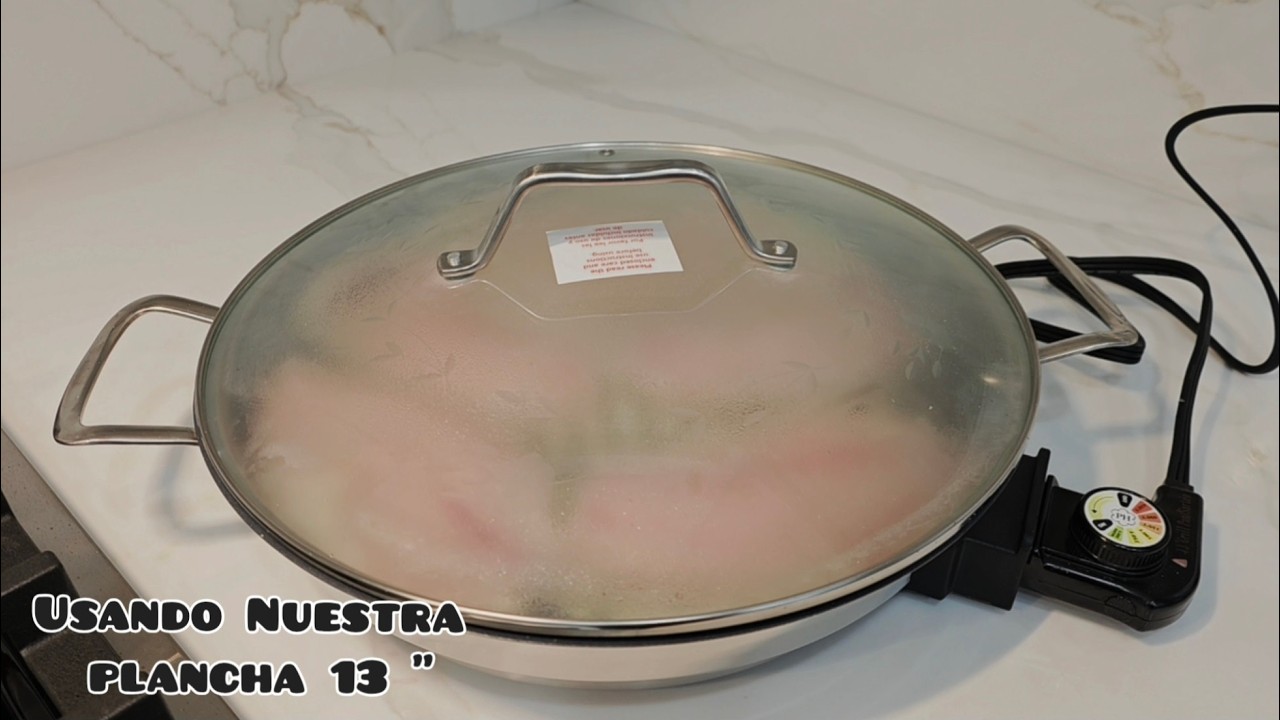 Estrenando Nuestra Plancha redonda 13 
