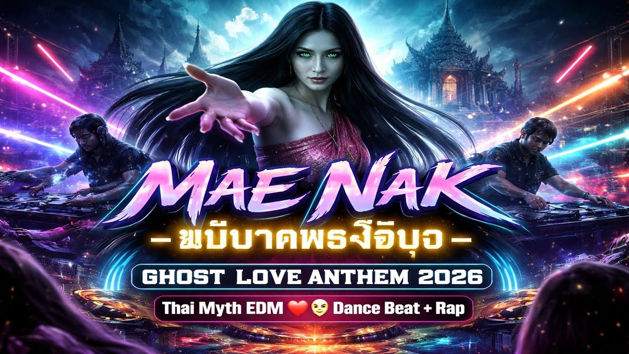 Mae Nak (แม่นาคพระโขนง) — Ghost Love Anthem 2026 | Thai Myth EDM ❤️👻 Dance Beat + Rap