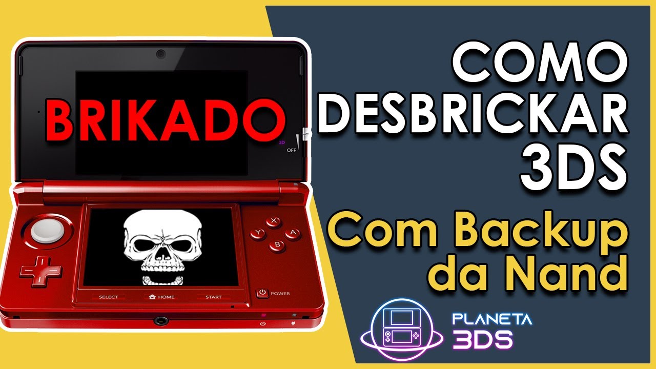 Como Desbrickar 3DS com Backup da Nand