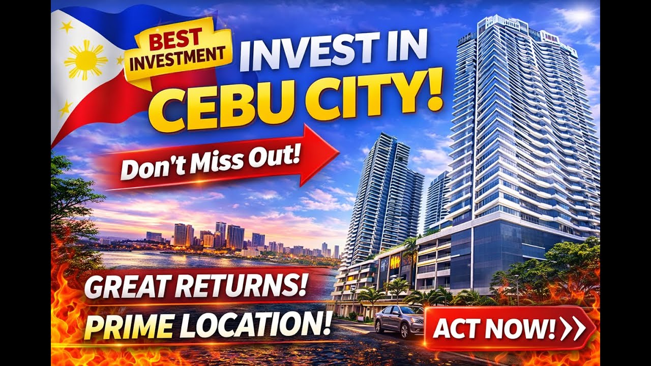 Taft East Gate Cebu Condo for Sale | The City Residential Condo Near Cebu Business Park