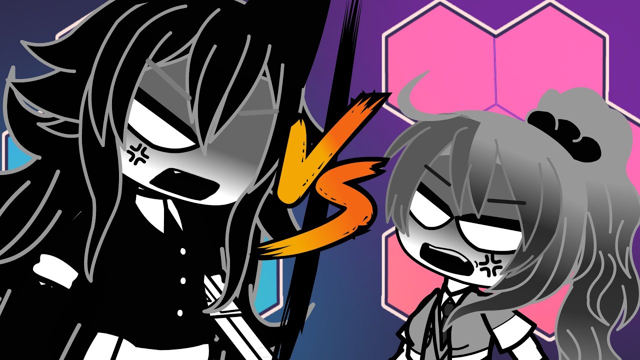 Fpe cat fight - Gacha club ( Miss Circle vs Lana )
