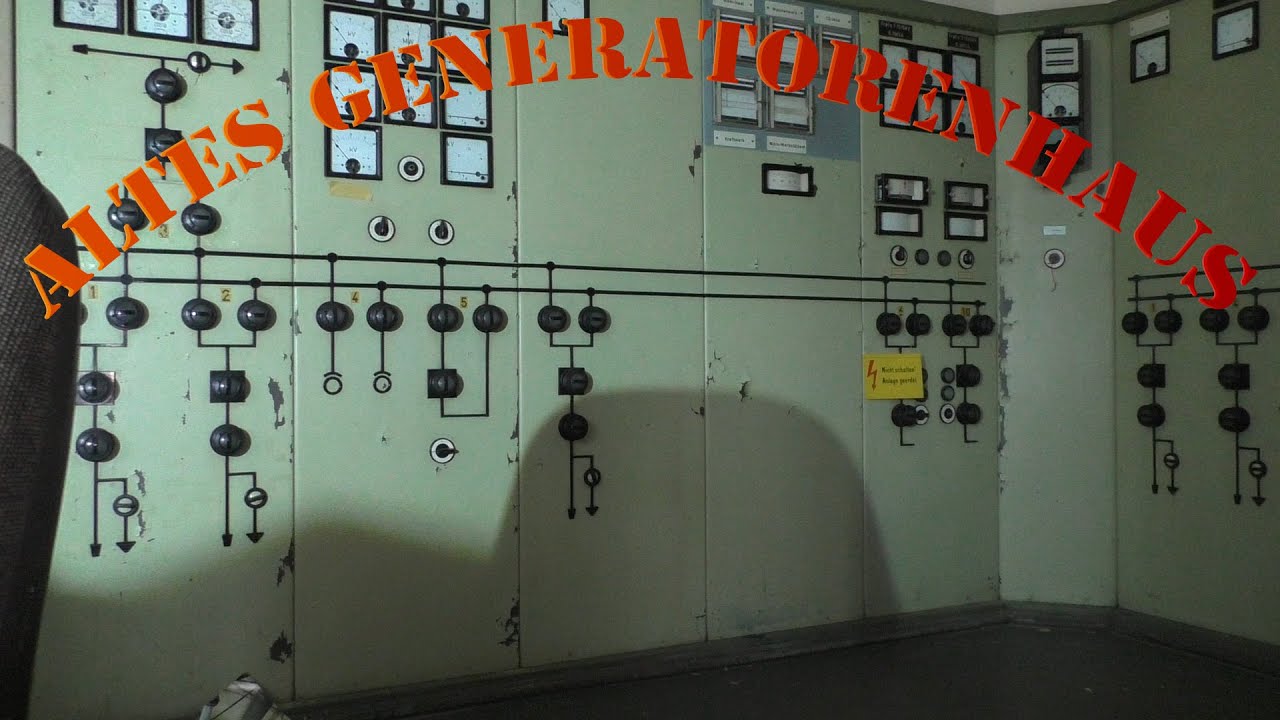 Kirchm&ouml;ser Brandenburg Havel - Verlassenes Generatorenhaus - Lost Places - URBEX