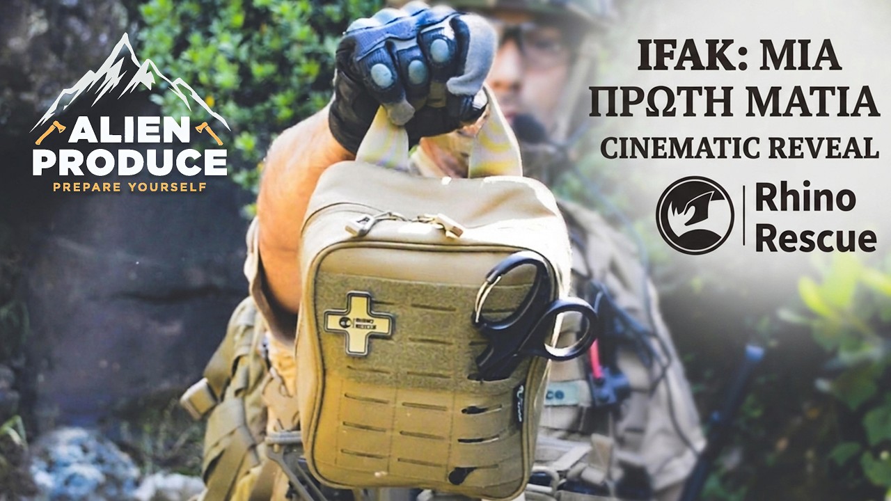 Ατομική Συλλογή Ά βοηθειών Μάχης IFAK / Δυνατότητες & Σύγκριση στο επόμενο βίντεο * IFAK RhinoRescue