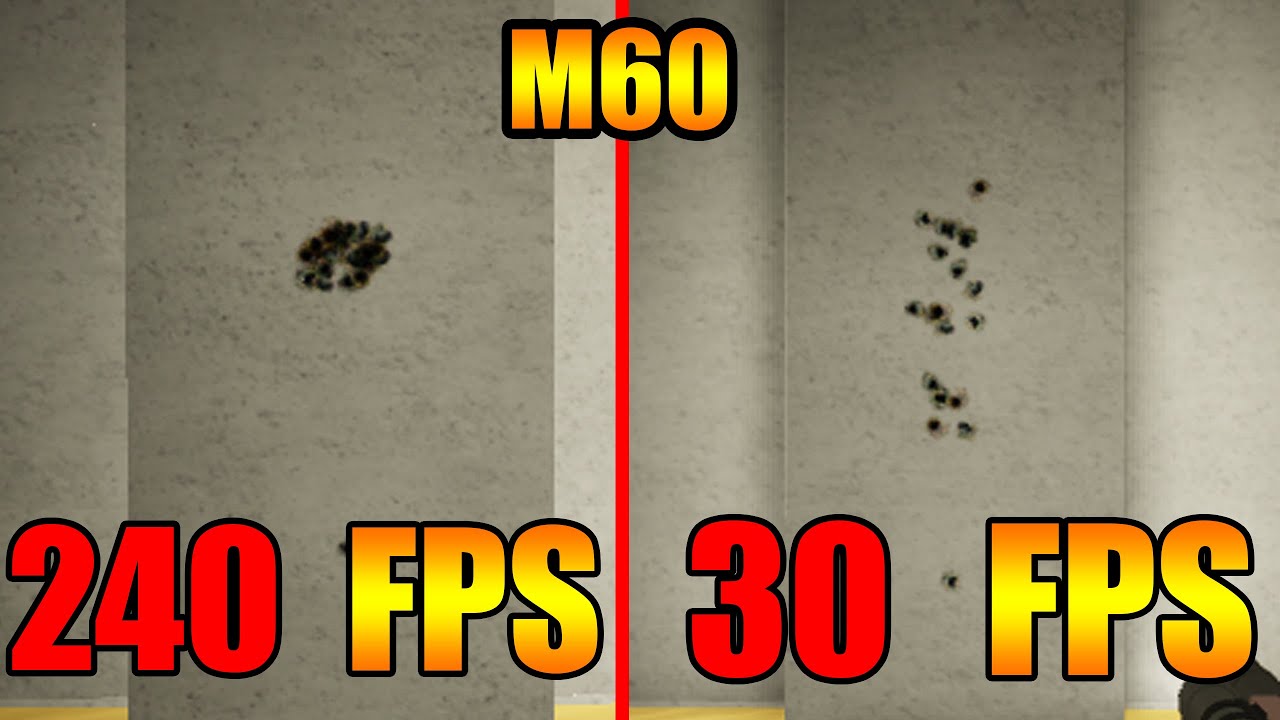 HIGHER FPS = LESS RECOIL... (Phantom Forces)