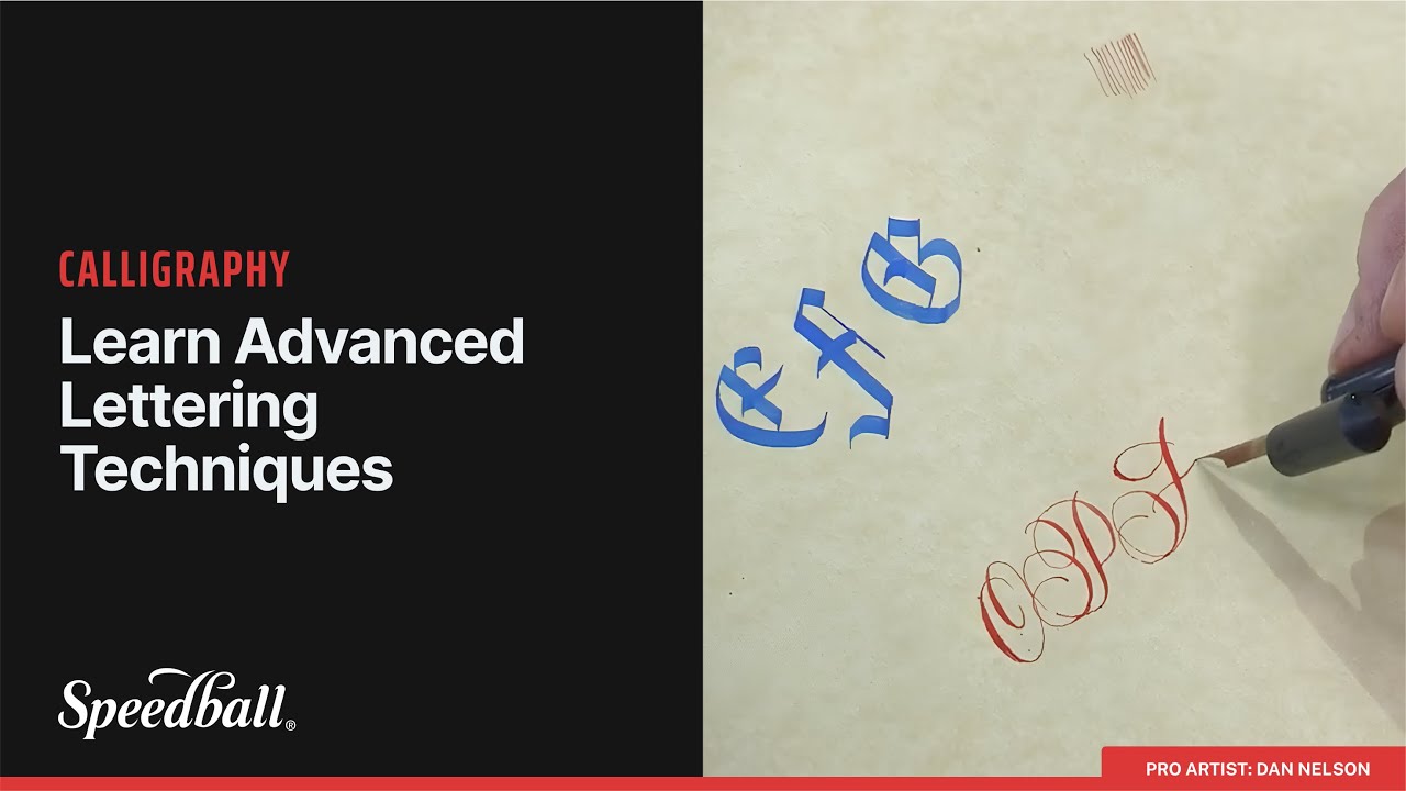 Learn Advanced Lettering Techniques