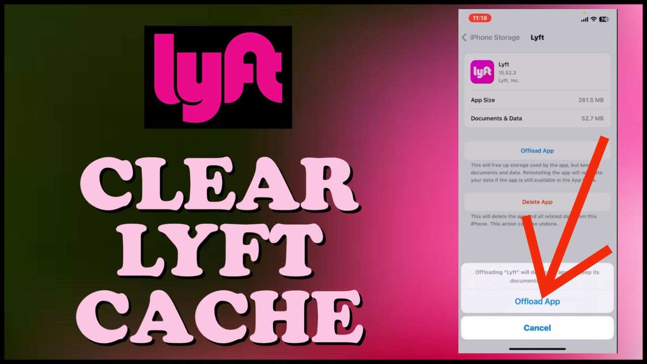 Как очистить кэш Lyft с помощью iPhone 2024?