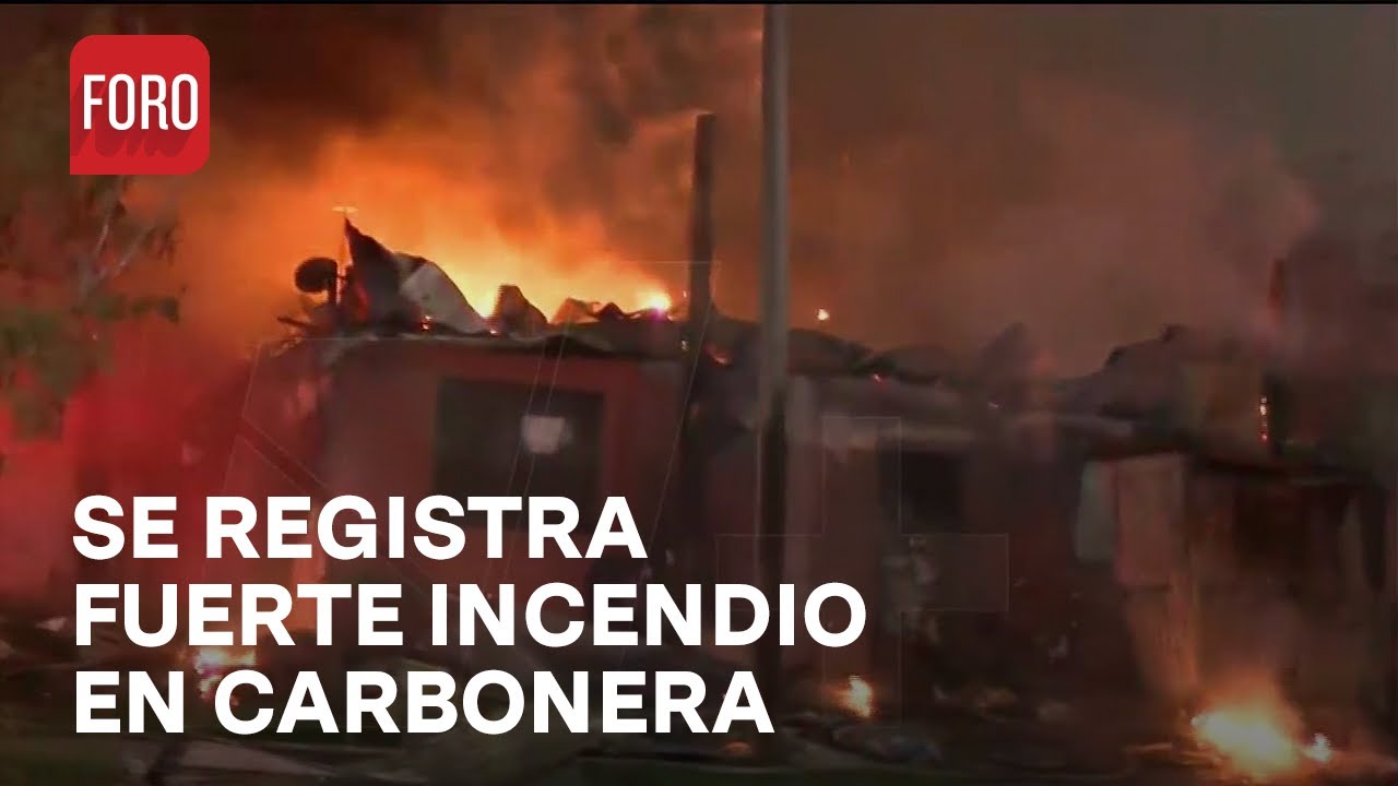 Incendio en carbonera de Monterrey: Cortocircuito pudo haber causado el siniestro - En Una Hora