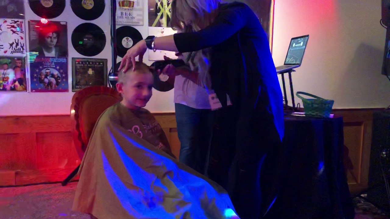 Benjamin Franklin Mitchell Braves His 5th St Baldricks Shave
