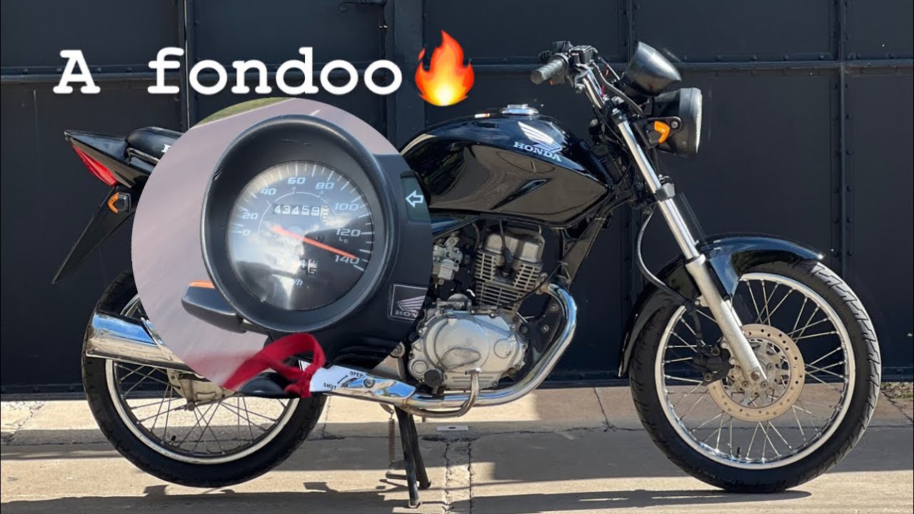 CG TIT&Aacute;N ESD ORIGINAL 🏍️🔥PRUEBA A FONDO  GPS🔥+ UNOS CUELGUES Y MOSTRANDO LA MOTO📸