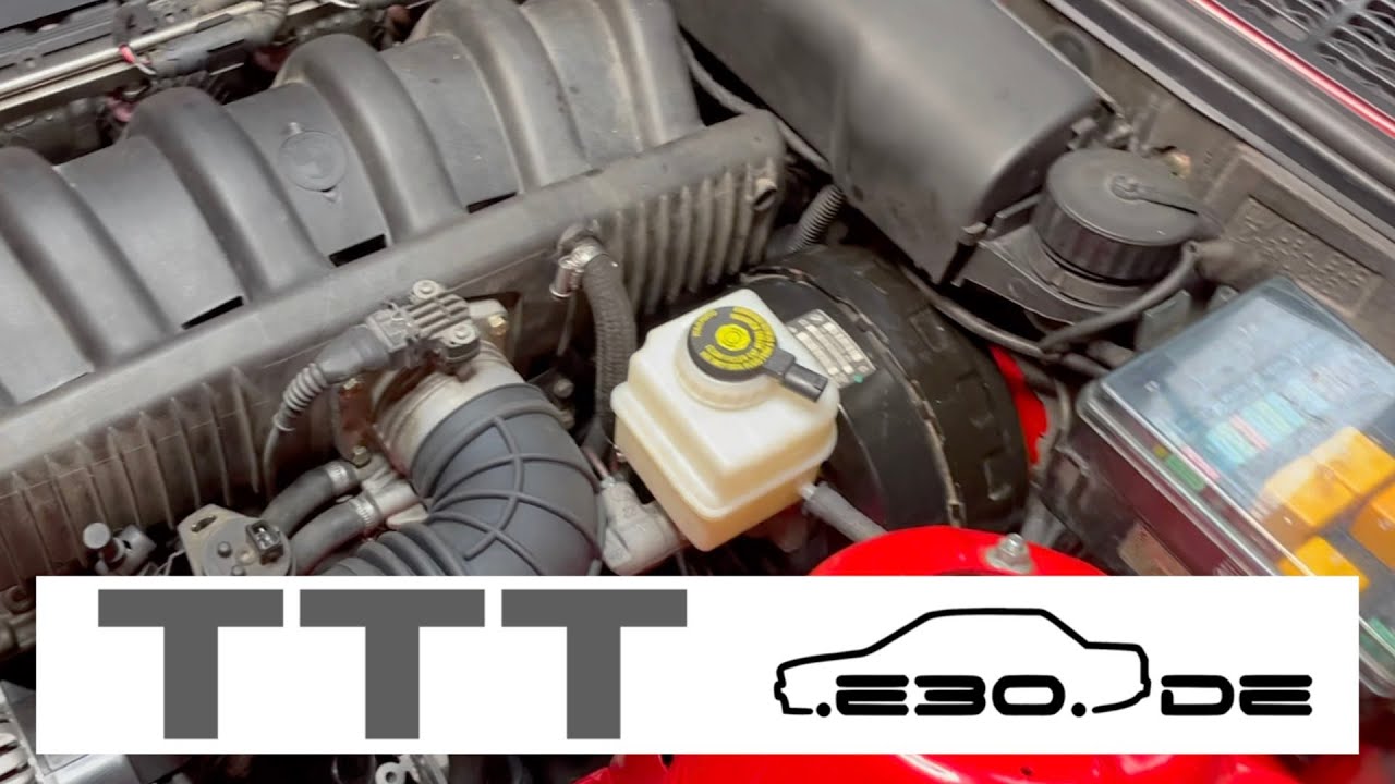 24V Umbau:  E90 BKV optimiert, Typ 6 Motorhalter im BMW E30 Cabrio Projekt