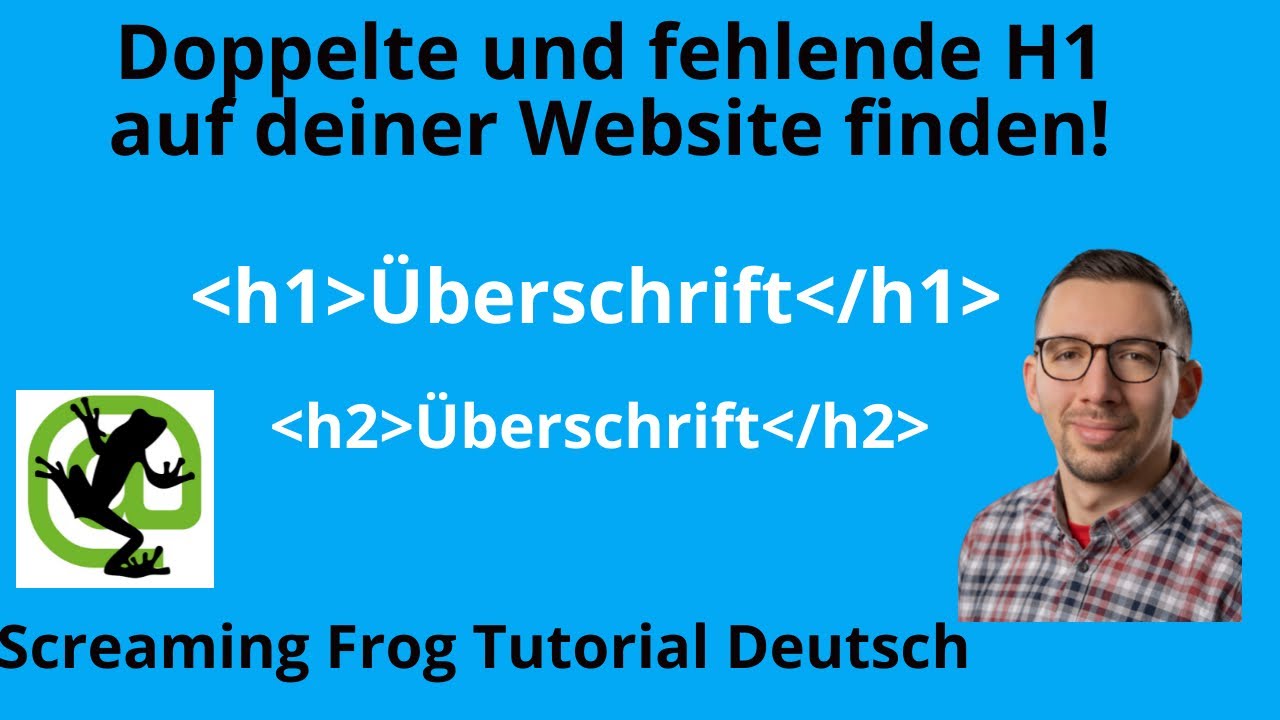 SEO optimierung lernen mit Screaming Frog | Onpage SEO | H-Tags optimieren
