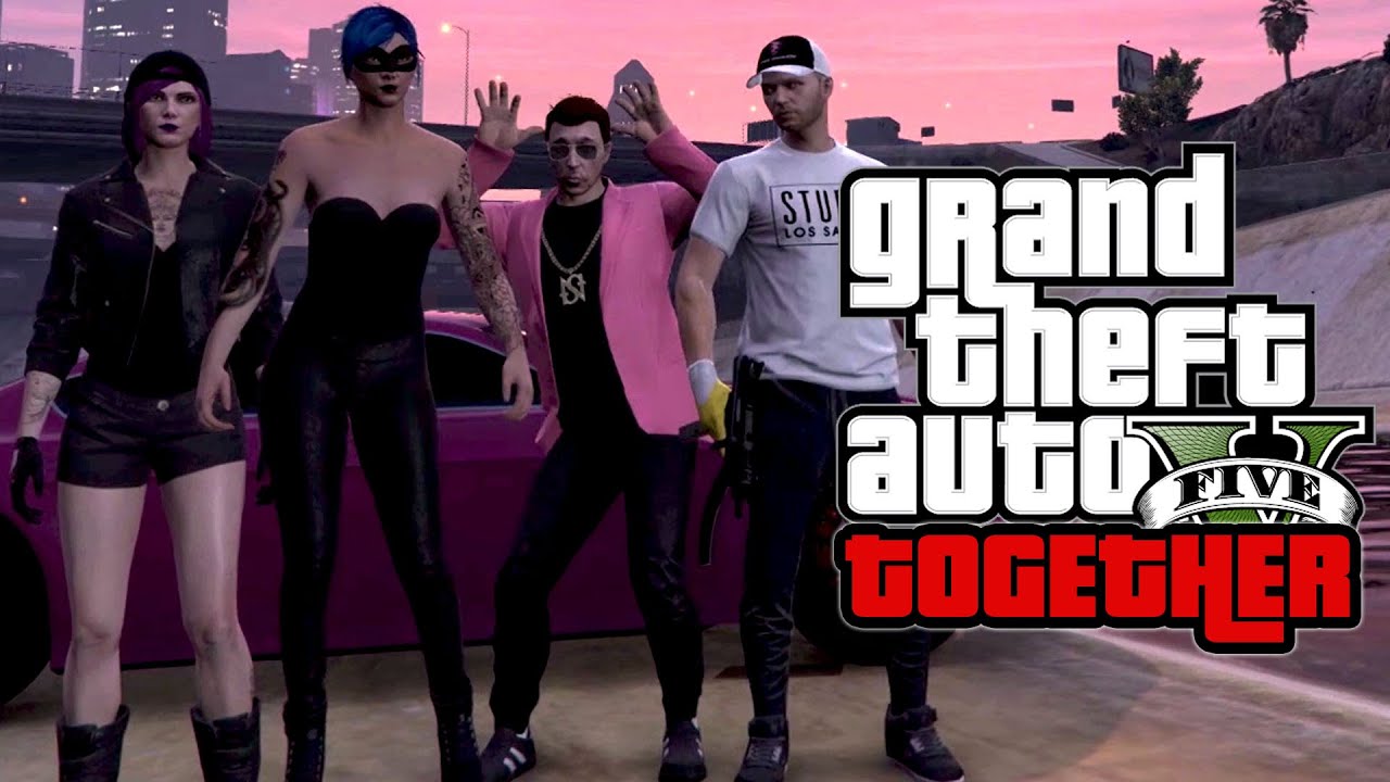 Totalny roz.... Grand Theft Auto V Together #1 | GTA5 online | PC | w/ Undecided, Ula, MadziaX