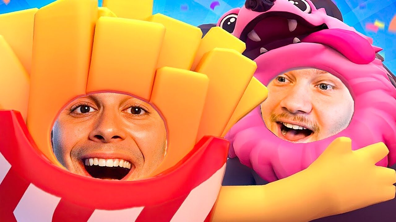 Kan JK og jeg samarbejde i Fall Guys?