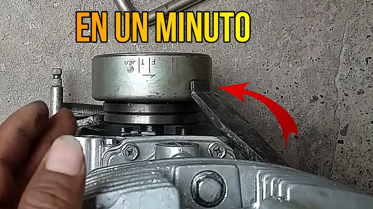 COMO SACAR EL MAGNETO O VOLANTE DE TU MOTO FACIL