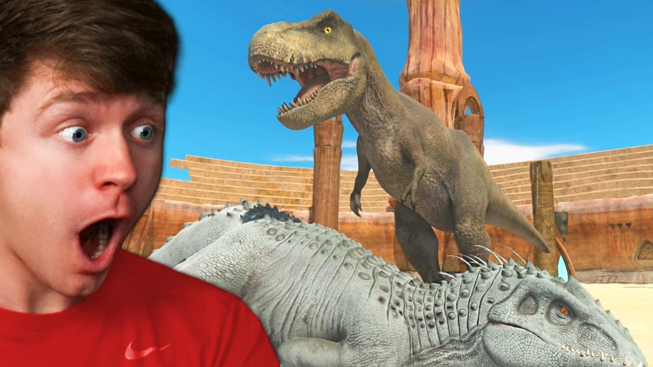 JURASSIC PARK vs JURASSIC WORLD in ARBS!