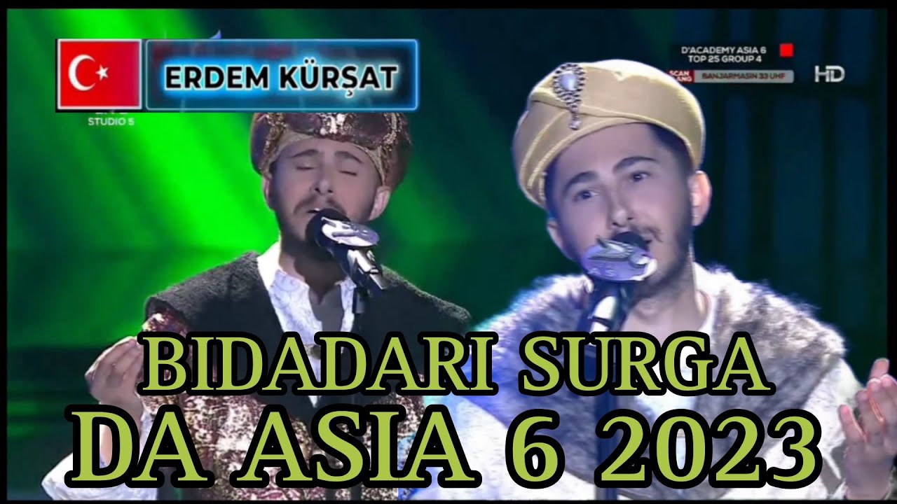 Bidadari surga - erdem kursat da asia 6 2023 turky  point tertinggi singkirkan paul dan wulan