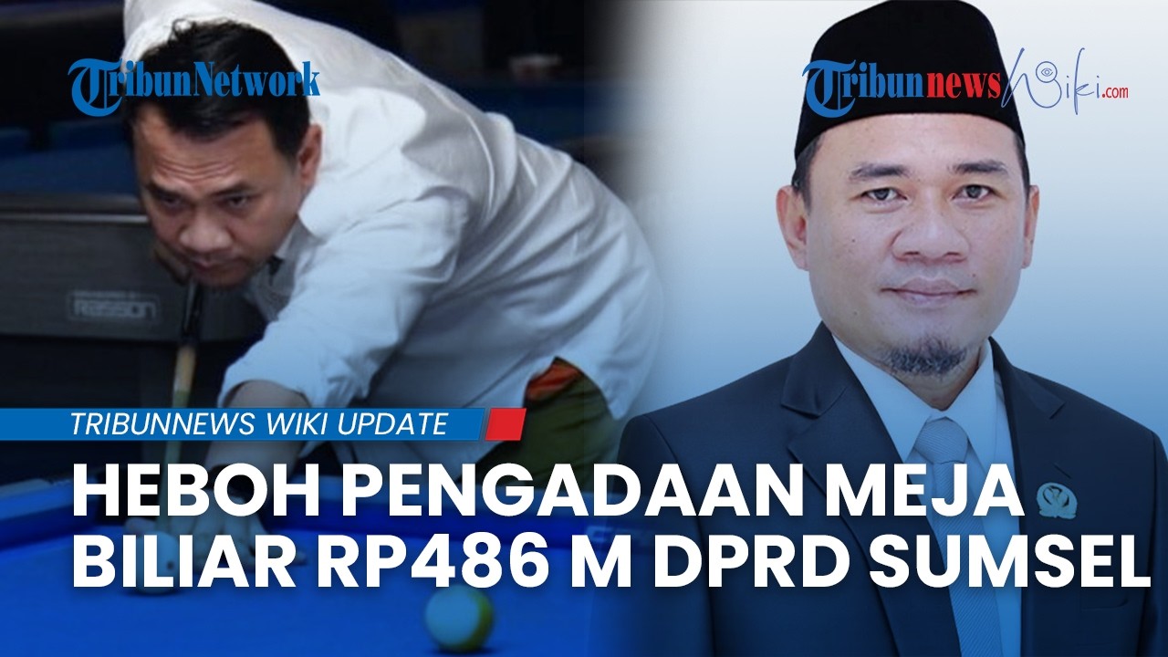 Fakta Pengadaan Meja Biliar Rp486 Juta di DPRD Sumsel, Ternyata Usulan Pimpinan