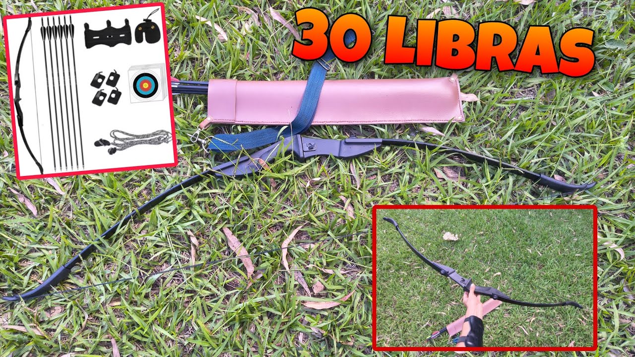 Falando um pouco sobre o meu arco e flecha, recurvo comprado na shopee 