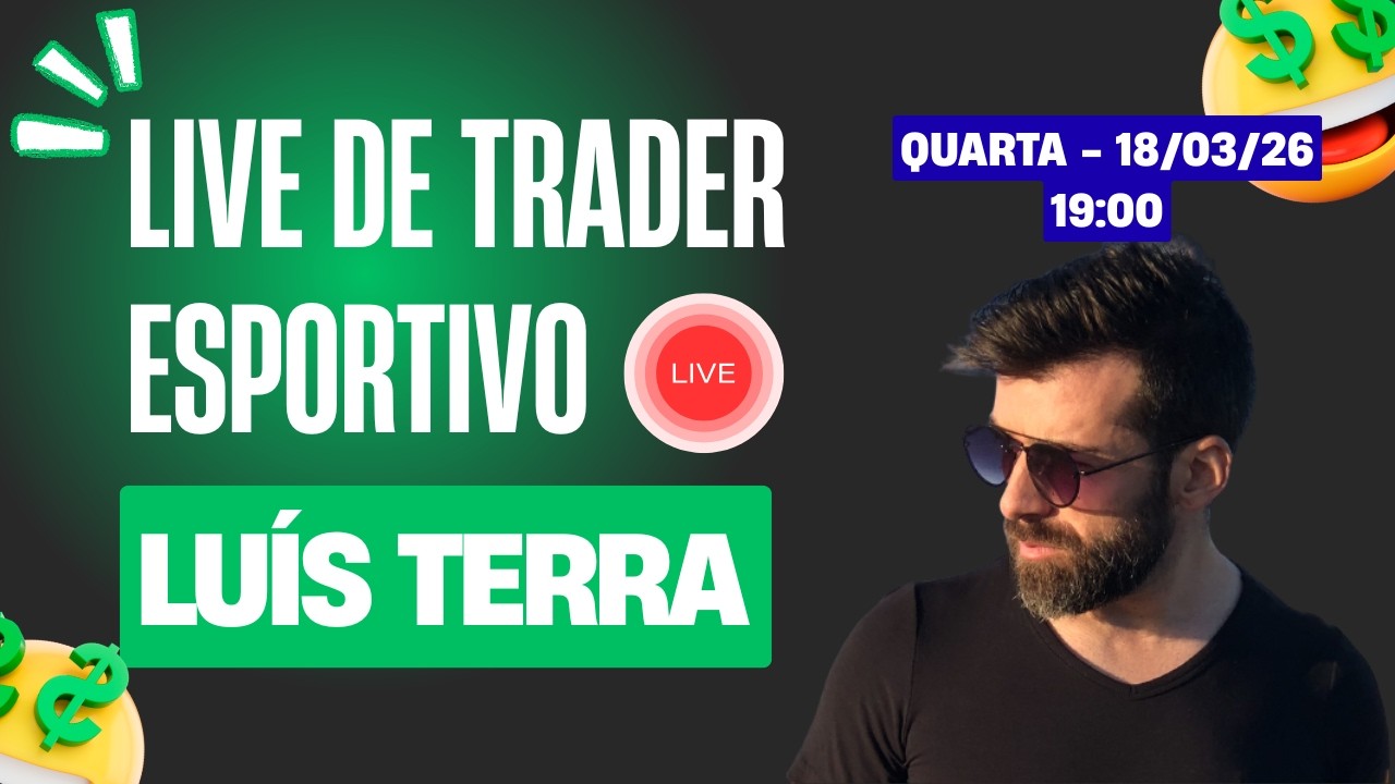 Live de Trader às 19:00 - Campeonato Brasileiro - Luís Terra