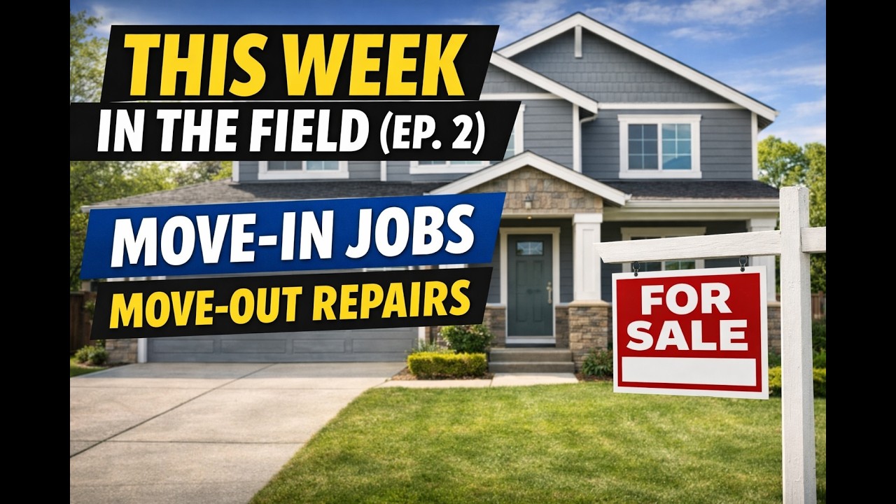 This Week in the Field (Episode 2) | The Move-In / Move-Out Jobs This Week