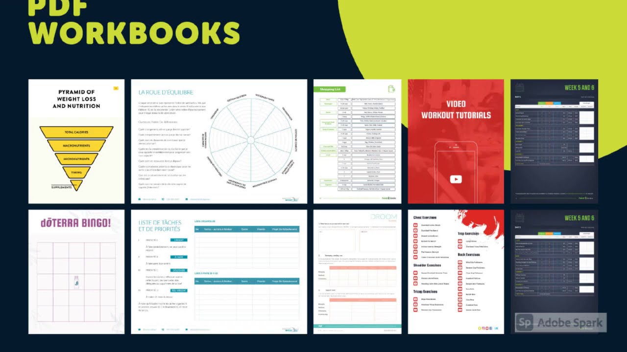 I will design branded PDF workbooks
