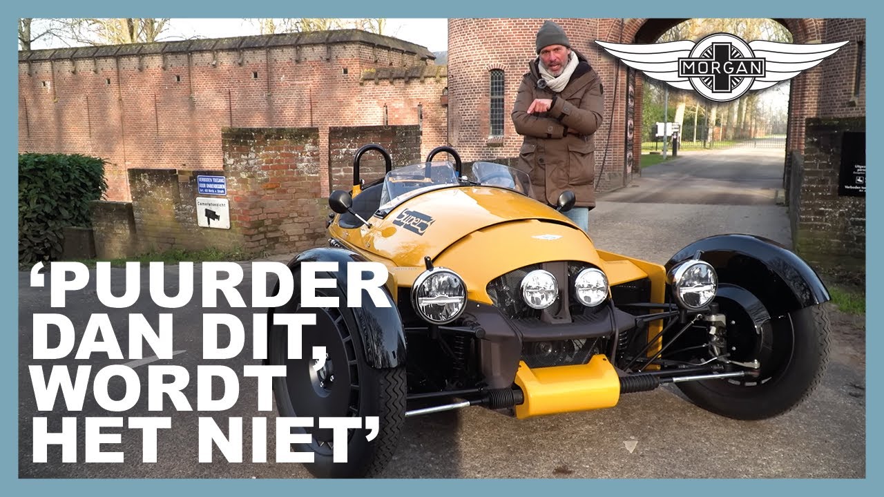 MORGAN SUPER 3, LEUKSTE AUTO VAN 2023!!! KLASSIEK en MODERN TEGELIJK