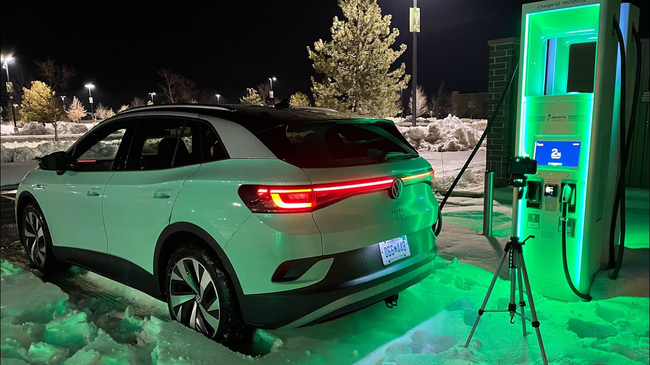 DC Fast Charging Volkswagen ID.4 From 0-100%