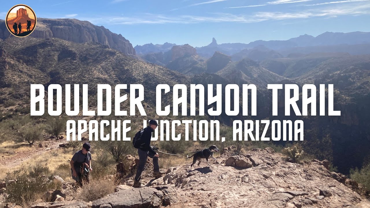 Hiking Boulder Canyon Trail | Superstition Mountains | Apache Junction, Arizona