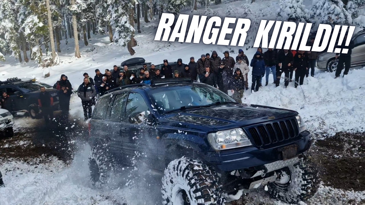KAR ÇAMUR YOKUŞ! / RANGER KIRILDI! / M57 CHEREOKEE @ÇOTANAK OFF ROAD