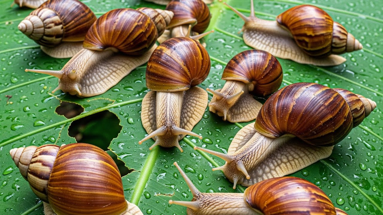 Snail Slow Travelers of the forest