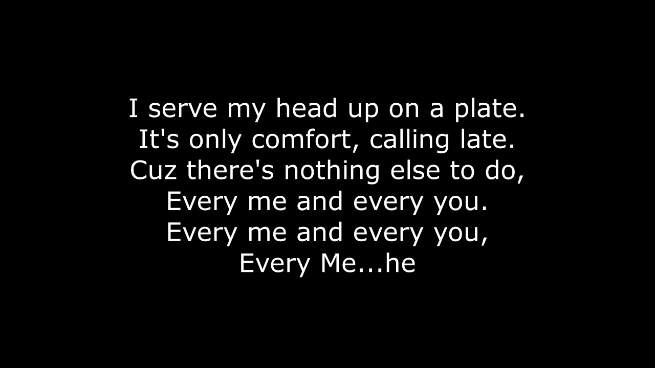 Placebo - Every You Every Me (Lyrics)