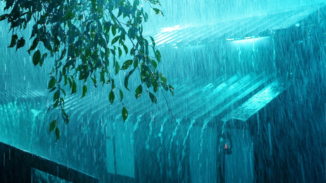 No Ads Rain Sounds for Sleeping - ASMR Rain and Thunder Sounds For Focus & Relax