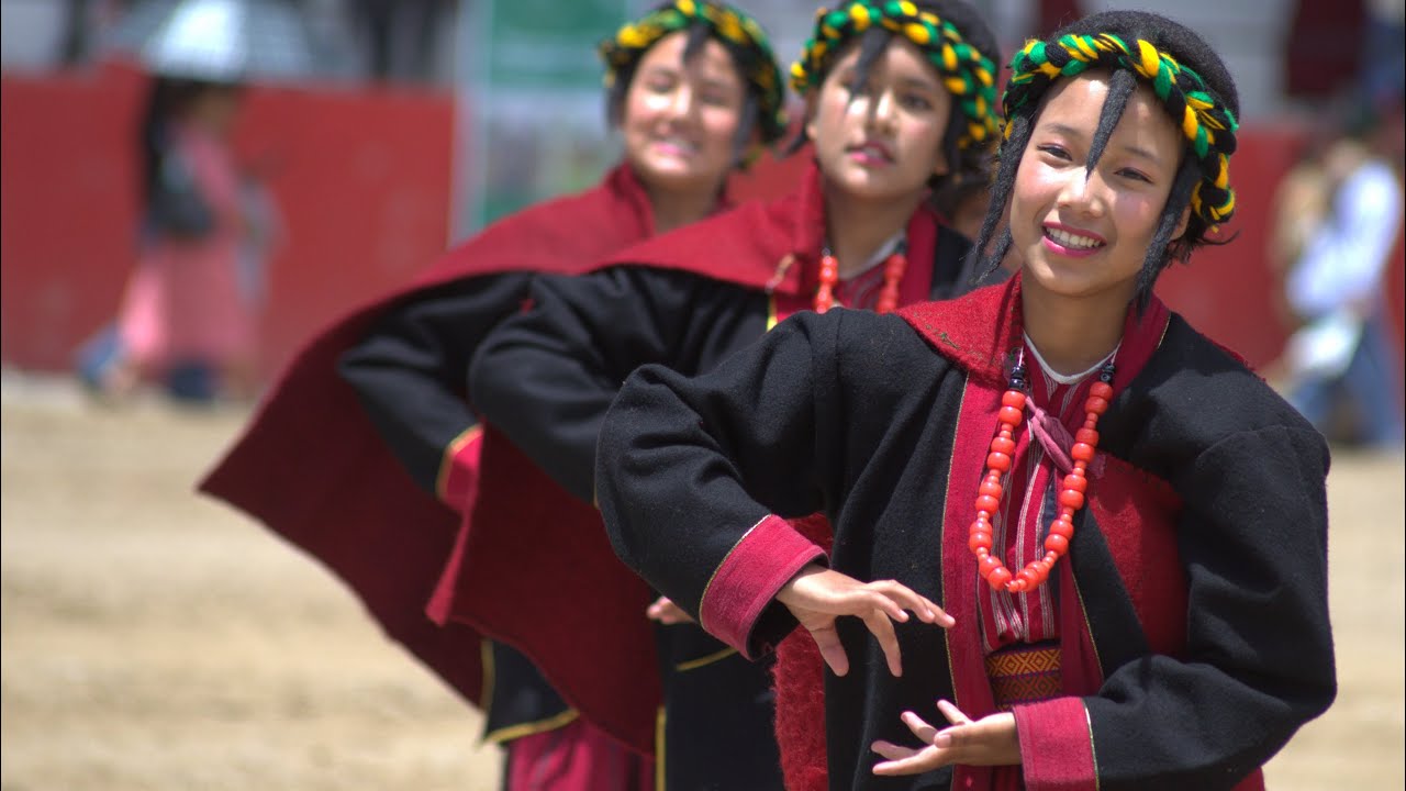 Monpa dance performance| Jhamtse Gatsal kids on Independence Day