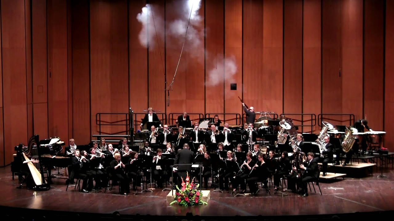 Kevin Sedatole conducts John Corigliano's Circus Maximus (Michigans State University Wind Symphony)