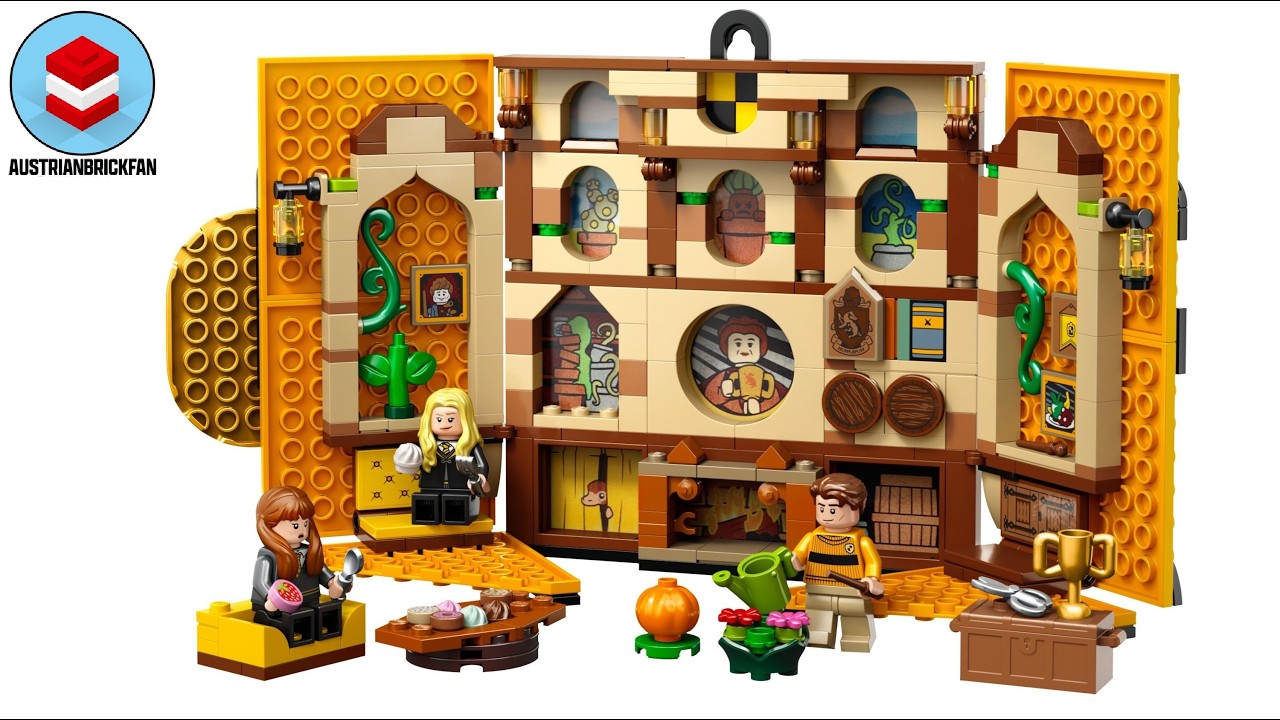 LEGO Harry Potter 76412 Hufflepuff House Banner Speed Build