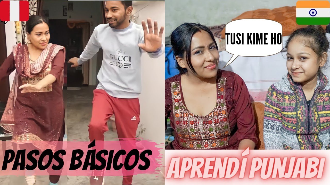 FAMILIA PUNJABI ME ENSEÑA SU IDIOMA Y A BAILAR BHANGRA