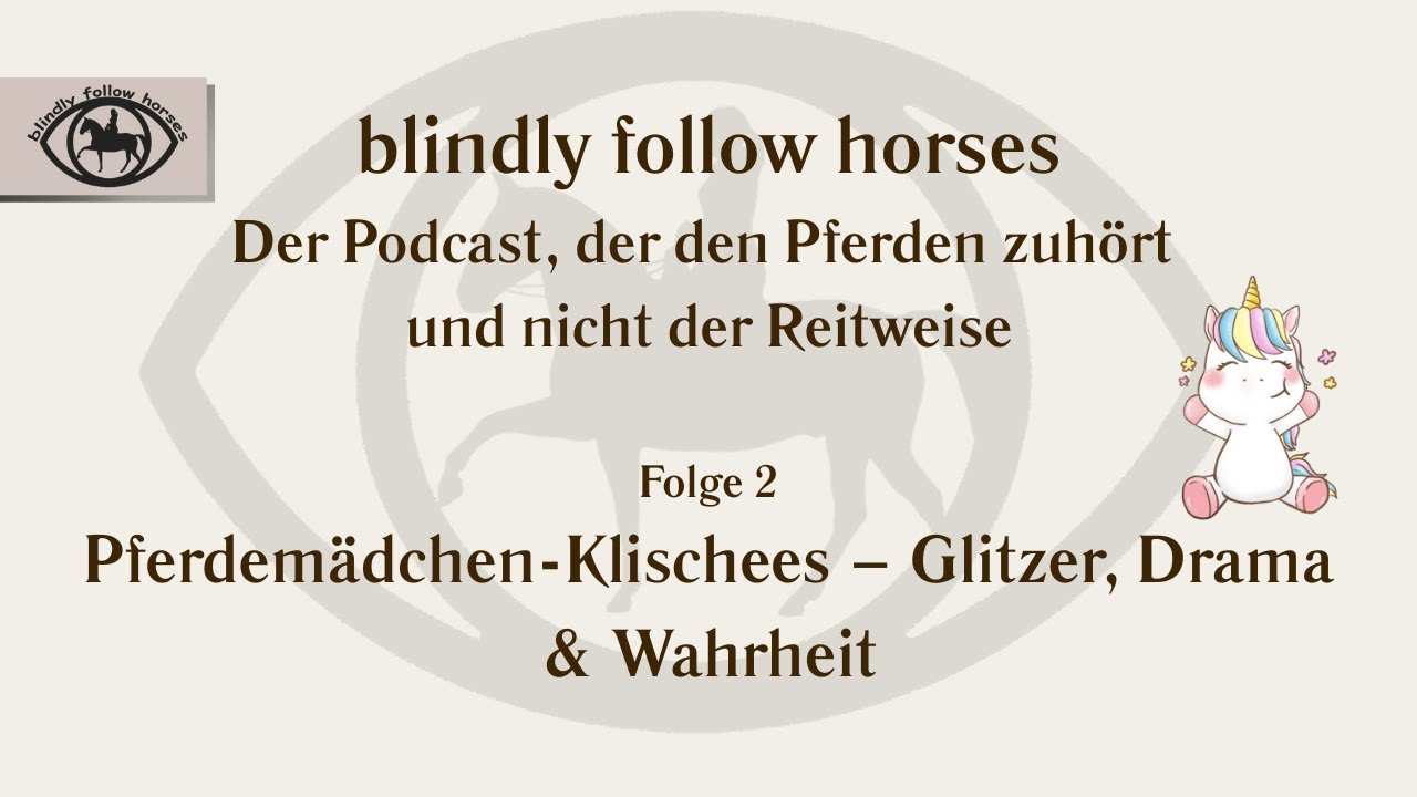 ✨ Podcast Folge 2: Pferdemädchen-Klischees – Glitzer, Drama & Wahrheit🐴