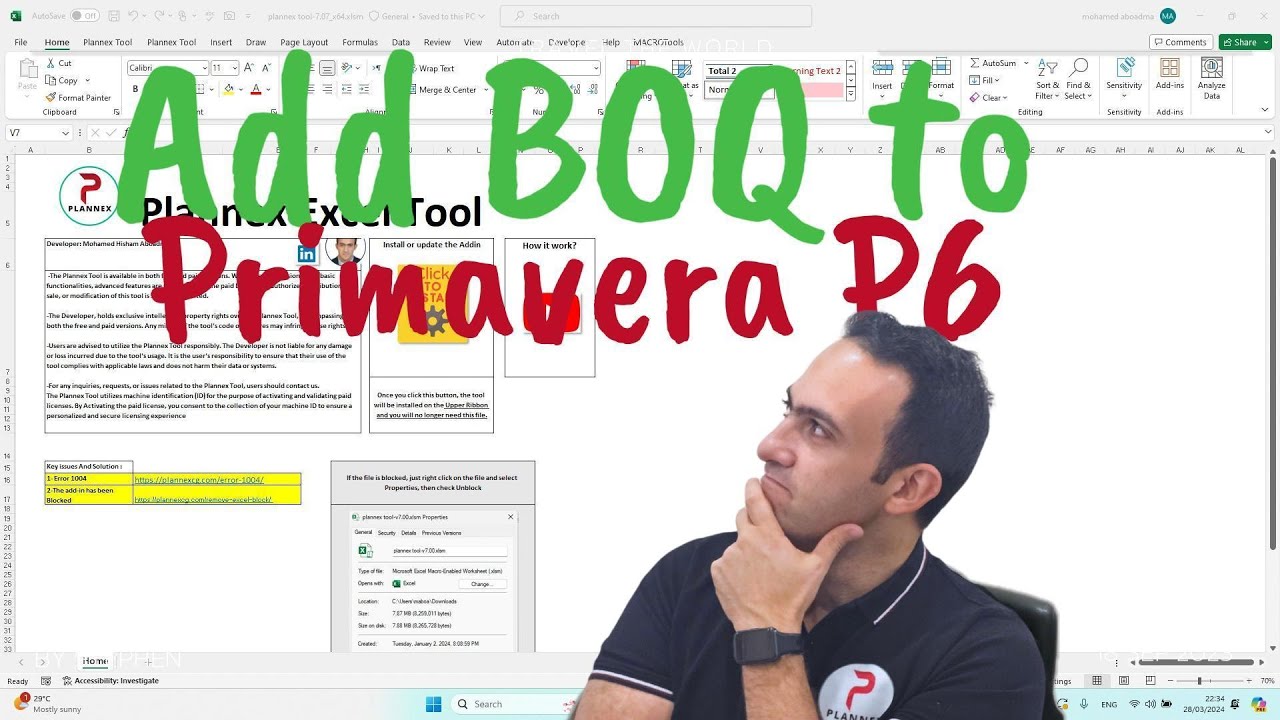 Пошаговое руководство: Как добавить спецификацию материалов (BOQ) в качестве материальных ресурсо...