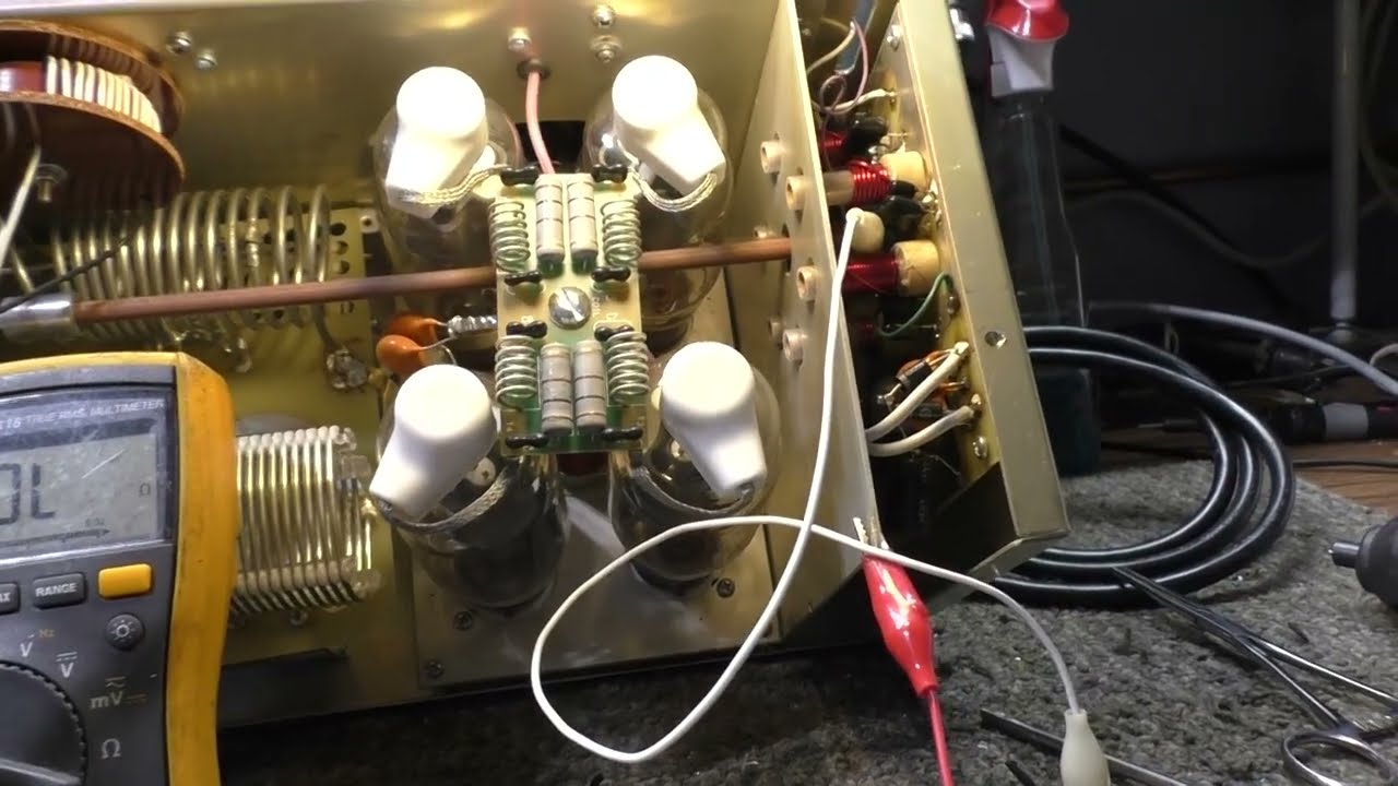 Ameritron Linear Amplifiers, AL-572, AL-811, others, 10 meter mod, easy peasy, cut the green wire