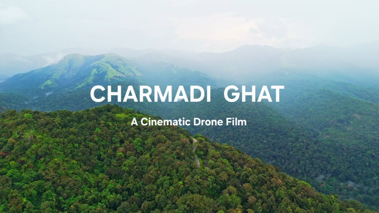ಚಾರ್ಮಾಡಿ ಘಾಟ್&zwnj; | Charmadi Ghat, Chikkamagaluru Monsoon 2025 | Cinematic Drone View 4K in Kannada