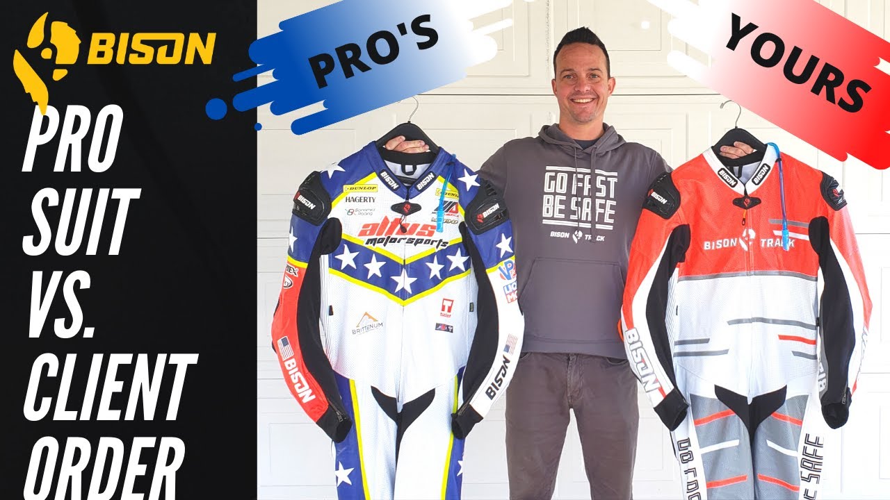 What sets a Bison Track pro suit apart from the suit you can order at bisontrack.com?