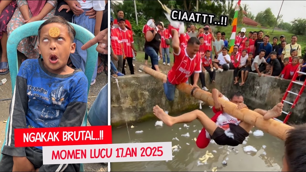 NGAKAK BRUTAL!! Kumpulan Momen 17 AGUSTUS TERKOCAK Sepanjang Masa | 2025