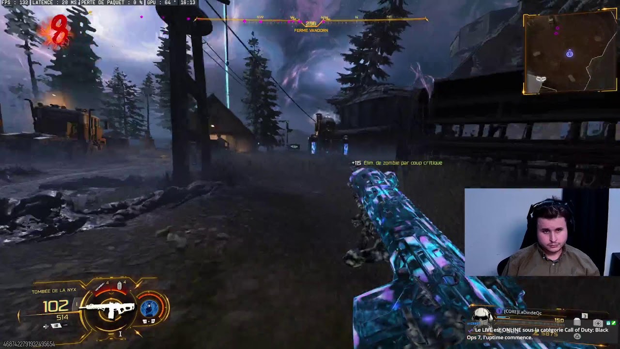 Live Bo7 Grinds Camo zombie